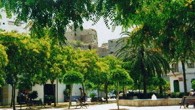 Square in Ibiza Town